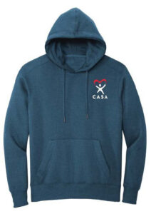 Blue-Pullover-Hoodie